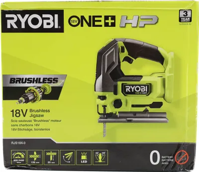 Produktbild von RYOBI 18 V ONE+ HP RJS18X-0 Brushless Akku-Stichsäge ohne Akku & Ladegerät