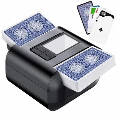 Produktbild von Automatischer Kartenschüttler für 1-2 Decks - Wiederaufladbar und Leicht