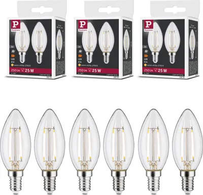 Image de Paulmann Set Standard 230V LED bougie E14 lot de 6