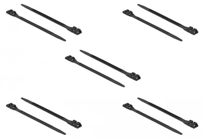 Immagine prodotto di DELOCK Kabelbinder mit Doppelkopf L 1000 x B 9 mm schwarz