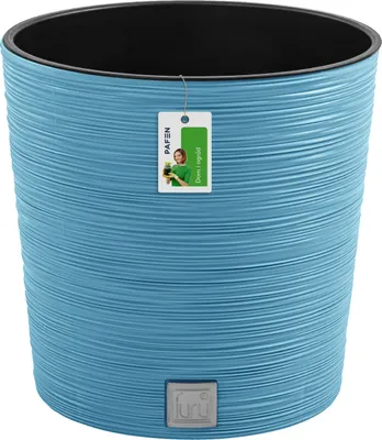 Produktbild von Prosperplast Blumentopf FURU ROUND Blau 30 cm