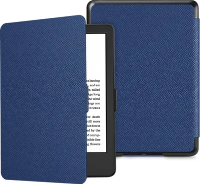Produktbild von Fintie Hülle für 6" Kindle (11. Generation) – 2024/2022, Leichte Case Schutzhülle mit Auto Schlaf/Wach Funktion für 6 Zoll Kindle Basic 2024, Marineblau