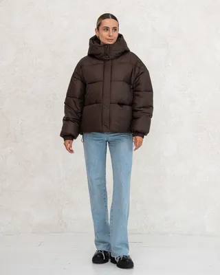 Produktbild von Damen-Winterjacke mit Kunstdaunen 0470 - XL  Schokolade A.G.