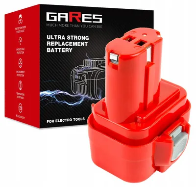 Obrázok produktu pre Gares Náhradná batéria pre Makita 1834 PA18 192828-1 MAKITA 8391D | 18 V 3 Ah Iné | Vysoko výkonná batéria pre robotický vysávač | Kompatibilná s Makita 1834 PA18 192828-1 MAKITA 8391D | Prémiová kvalita