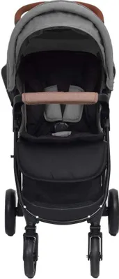 Produktbild von Möbel 2-in-1 Kinderwagen Hellgrau Stahl - Kombikinderwagen 10371