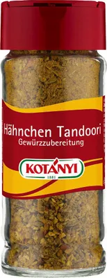 Produktbild von Kotanyi Hähnchen Tandoori Gewürzzubereitung würzig exotisch 80g