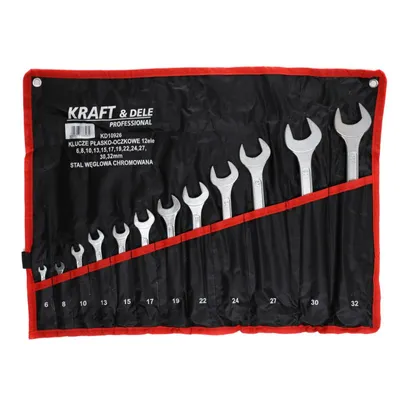 Produktbild von Kraft & Dele KD10926 Augenschraubenschlüssel-Satz 12-teilig