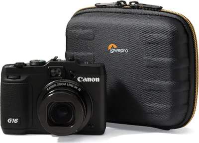 Produktbild von Lowepro Santiago 30 II, Kompaktes Gehäuse, Jede Marke, GoPro, Canon PowerShot G16, Schwarz