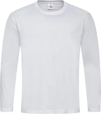 Produktbild von Stedman ST2500 | Classic Long Sleeve Herren T-Shirt - Farbe: White - Größe: L