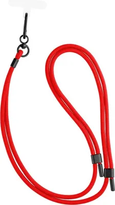 Produktbild von Handy-Schlüsselband, Schnur Fixed NeckUni, Rot