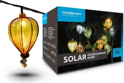 Obrázok produktu pre Modee solárne svietidlo DS009 10ks 4,9m