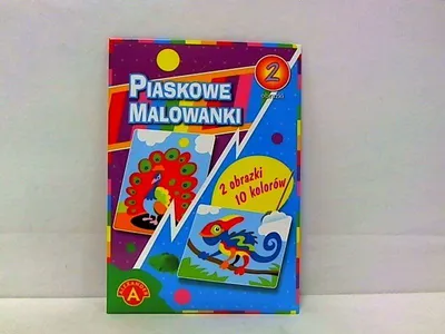 Obrázok produktu pre Maľba pieskom - chameleón, páv 13993