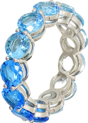 Produktbild von Fashionbox Ring Messing blau 052 (16,6) Zirkonia blau 449070004