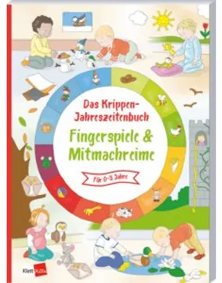 Obrázek produktu pro Das Krippen-Jahreszeitenbuch: Fingerspiele & Mitmachreime