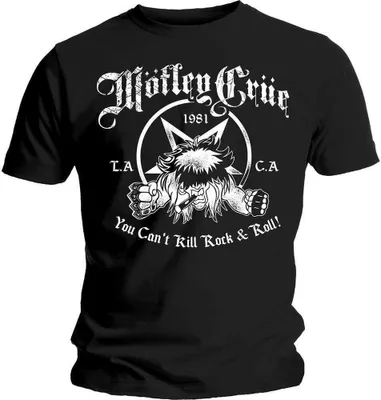 Produktbild von Mötley Crüe You Can't Kill Rock & Roll Black S T-Shirt