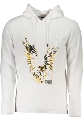 Immagine prodotto di Cavalli Class Felpa Senza Zip Uomo Bianco