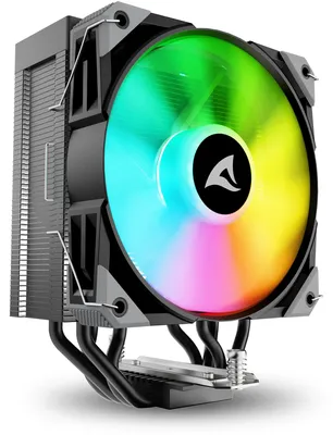 Immagine prodotto di Raffreddatore ad aria per processore Sharkoon A40 RGB 12 cm Nero 1 pezzo(i)