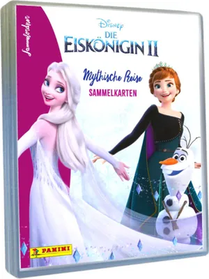 Produktbild von Disney Die Eiskönigin 2 - Karten Trading Cards - Mythische Reise (2023) - 1 Sammelmappe Sammelkarten