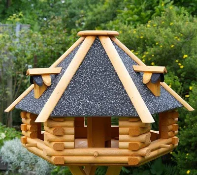 Produktbild von Vogelhaus XXL mit Strukturputz - 70 x 45 cm