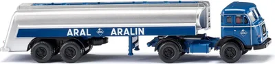 Zdjęcie produktu dla Wiking-Modellbau GmbH & Co. KG Ciężarówka cysterna (Henschel) Aral 1