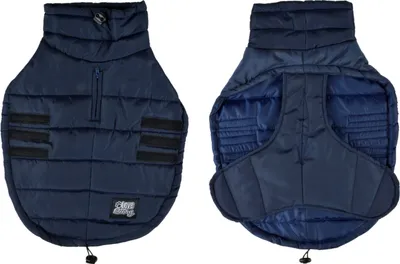 Produktbild von Hunde Mantel Jacke Winterjacke Hundemantel Hundebekleidung Winter Jacken blau, Größe:S