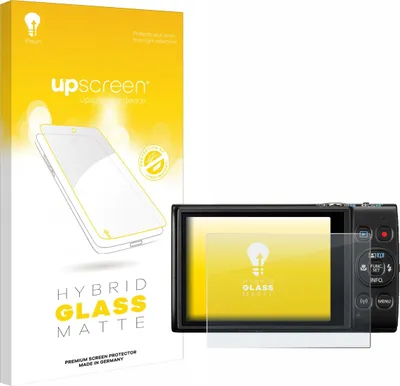 Produktbild von upscreen Entspiegelungs Schutzglas für Canon Digital Ixus 285 hs Schutzfolie Panzer Folie Glas Display Schutz matt