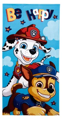 Obrázok produktu pre Kúpeľňová osuška Paw Patrol – 70 x 140 cm