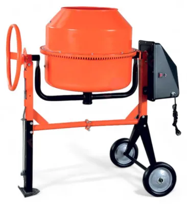 Immagine prodotto di Betoniera elettrica mixer cemento 180 lt potenza 900 watt