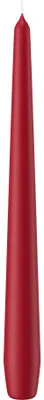 Produktbild von Konische Kerzen (Spitzkerzen) Altrot 250 x 25 mm, 12 Stück