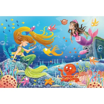 Image de RAVENSBURGER Puzzle Histoires de sirènes 60 pièces