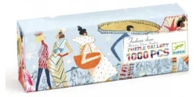 Obrázek produktu pro Djeco Pokaz módy Dětské puzzle 1000 dílků Galerie