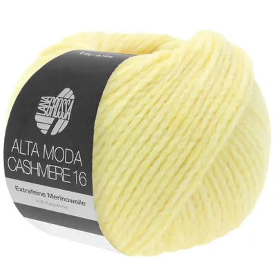 Produktbild von Lana Grossa Alta Moda Cashmere 16, Farbe:055 - Zartgelb
