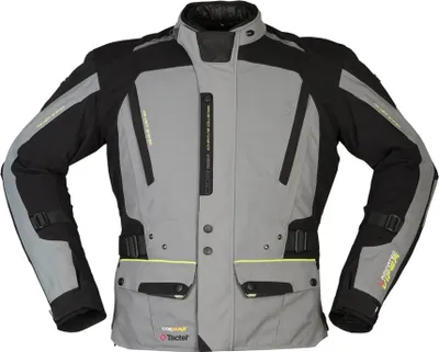 Produktbild von Modeka Viper LT Textiljacke grau / schwarz 6XL