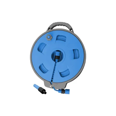 Produktbild von Brunner - Schlauchtrommel ROLL ON 2.0 - Ø 40 x H48 cm + 15 m Schlauch