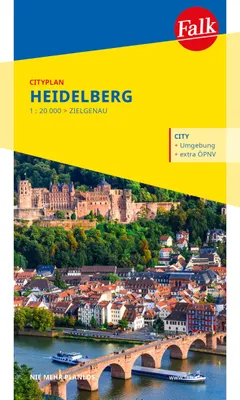 Produktbild von Falk Cityplan Heidelberg 1:20.000
