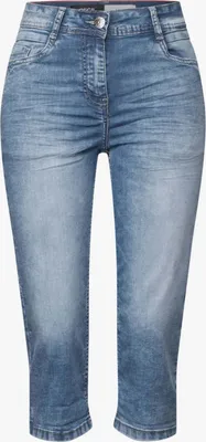 Produktbild von CECIL Capri Jeans 'Capri Jeans Style Toronto', B378658, light blue authentic washed, Gr. 26 x 19