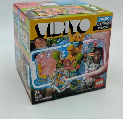 Produktbild von LEGO 43105 VIDIYO Party Llama BeatBox Music Video Maker Musik Spielzeug für Kinder, AR App Set mit Lama Minifigur