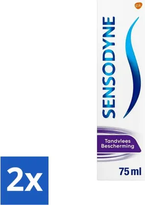 Produktbild von Sensodyne Zahnpasta Zahnfleischschutz 75 ml - Vorteilspack - 2 Stücke