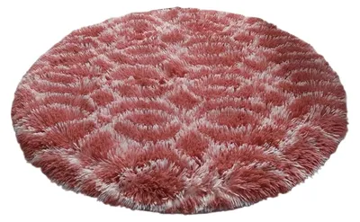 Produktbild von Runder, flauschiger Teppich für Mädchenzimmer, 60 cm Durchmesser, flauschiger Kreisteppich für Teenagerzimmer, Plüsch-Zotteliger Teppich, süßer Kinderzimmerteppich, weiche, runde, flauschige Schlafzimmerteppiche für Mädchen und Jungen, flauschiger Kreisteppich für Kinderzimmer, Spiel- und Lesezimmer, runder Teppich für Schlafzimmer, 60 x 60 cm großer, flauschiger Kreisteppich für Kinderzimmer, flauschiger Teppich für Teenagerzimmer, süße Zimmerdekoration für Babys