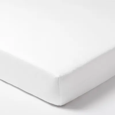 Obrázek produktu pro Jukki dětské prostěradlo s gumou 120x60 cm bílé – 100% bavlna, pevná guma