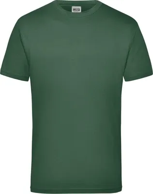 Produktbild von James & Nicholson Workwear-T Men Gr. S, dunkelgrün