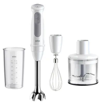 Zdjęcie produktu dla Braun MultiQuick 5 MQ 50236 M, Blender immersyjny, 1,2 m, 1000 W, Biały