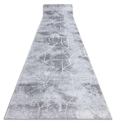 Zdjęcie produktu dla Chodnik Strukturalny MEFE 2783 Marmur dwa poziomy runa 150 cm szary 150x350 cm