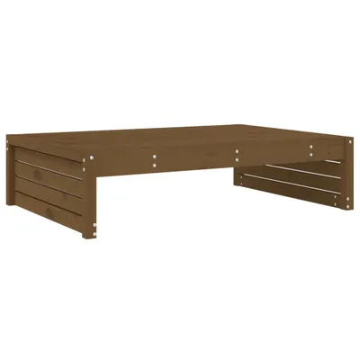 Image de vidaXL Tabouret de jardin Marron miel 120x80 cm Pin massif