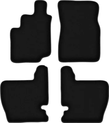 Immagine prodotto di Tappetini in velluto per SsangYong Musso (1993-2005, SUV) neri, set 4 pz, con fissaggi