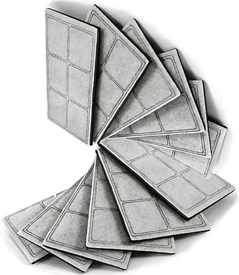 Imagen del producto de Filtros de agua con carbón activado, 12 unidades, para fuentes de agua potable