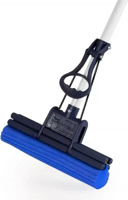 Productafbeelding van Famanu dweil met PVA-spons en telescopische steel - 140 cm