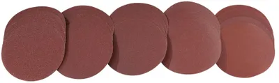 Produktbild von Schleifpapier-Set 150 mm Durchmesser 25-teilig für Exzenterschleifer mit Körnungen 60, 80, 100, 120, 150