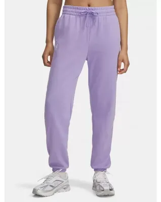 Obrázok produktu pre Dámske tepláky UNDER ARMOUR UA RIVAL TERRY JOGGERS 1382735-538 FIALOVÁ veľkosť: M