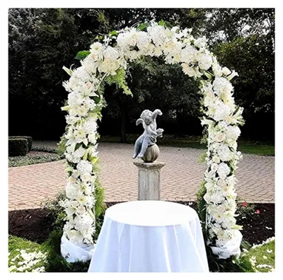 Produktbild von Rosenbogen Garten Rankhilfe Pergola Spalier 240 cm Metall